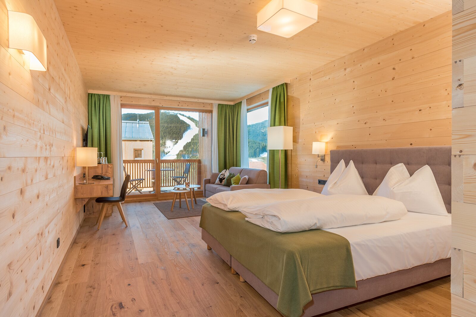 Doppelzimmer Classic mit Wohnbereich