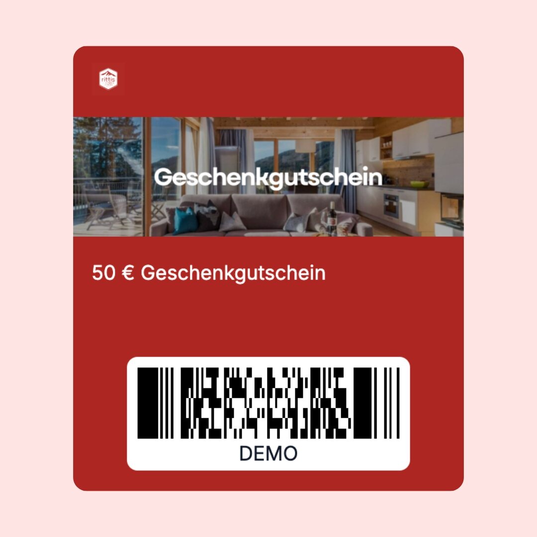 Rittis Alpin Chalets gift voucher